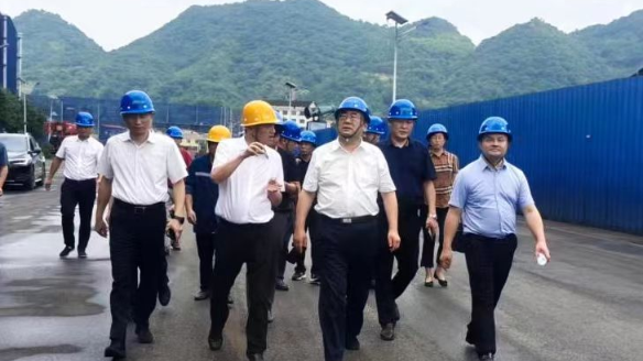 湖南省工信廳副廳長(zhǎng)張治平調(diào)研匯源煤氣 湖南省工信廳副廳長(zhǎng)張治平調(diào)研匯源煤氣