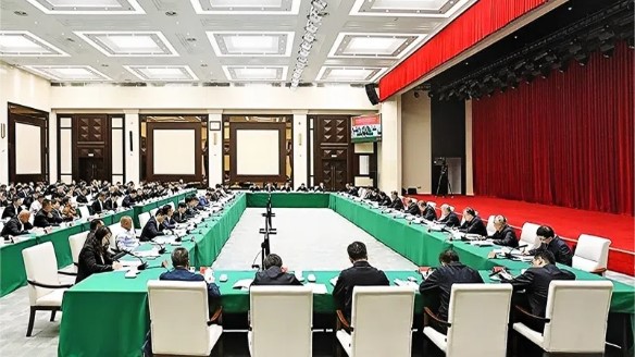 肖志海主席參加自治區(qū)促進民營經濟高質量發(fā)展座談會